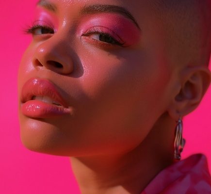 Confident Woman in Pink