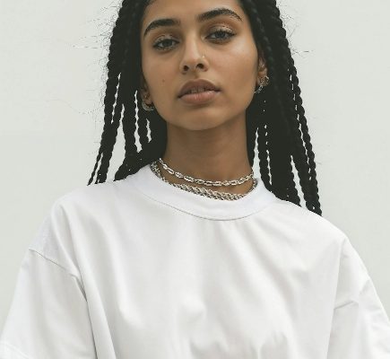 Portrait of a Young South Asian Woman
